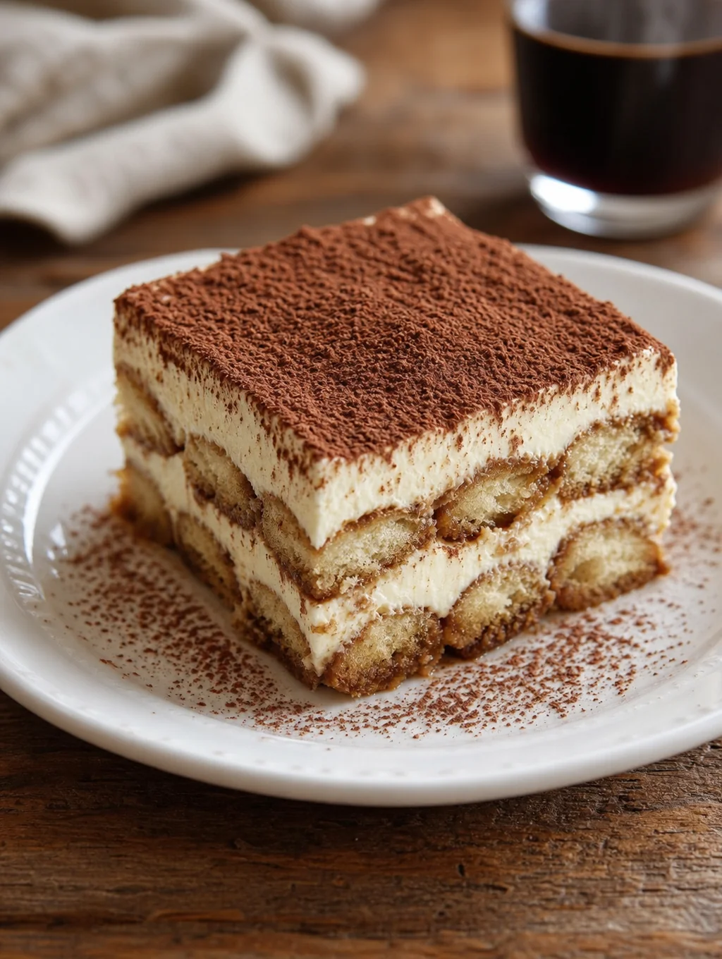 Classic Italian tiramisu
